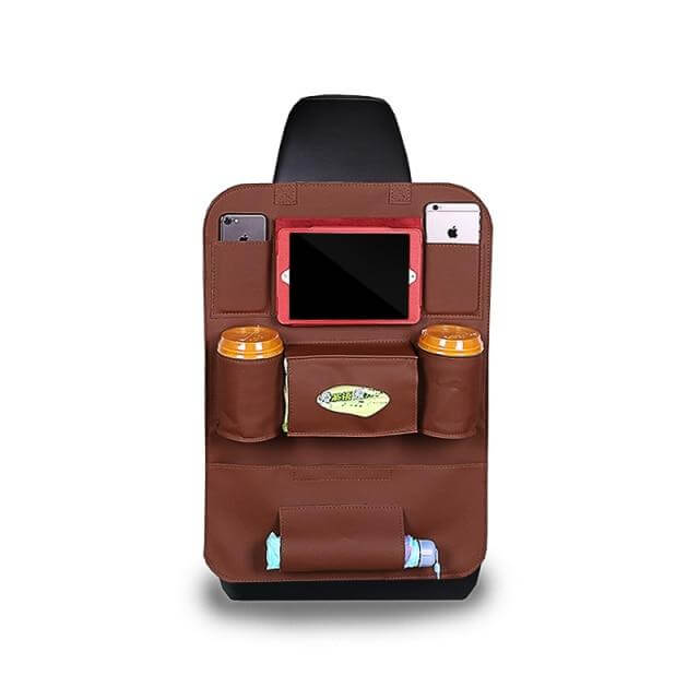 Car Leather Back Seat Organizer - Image 6