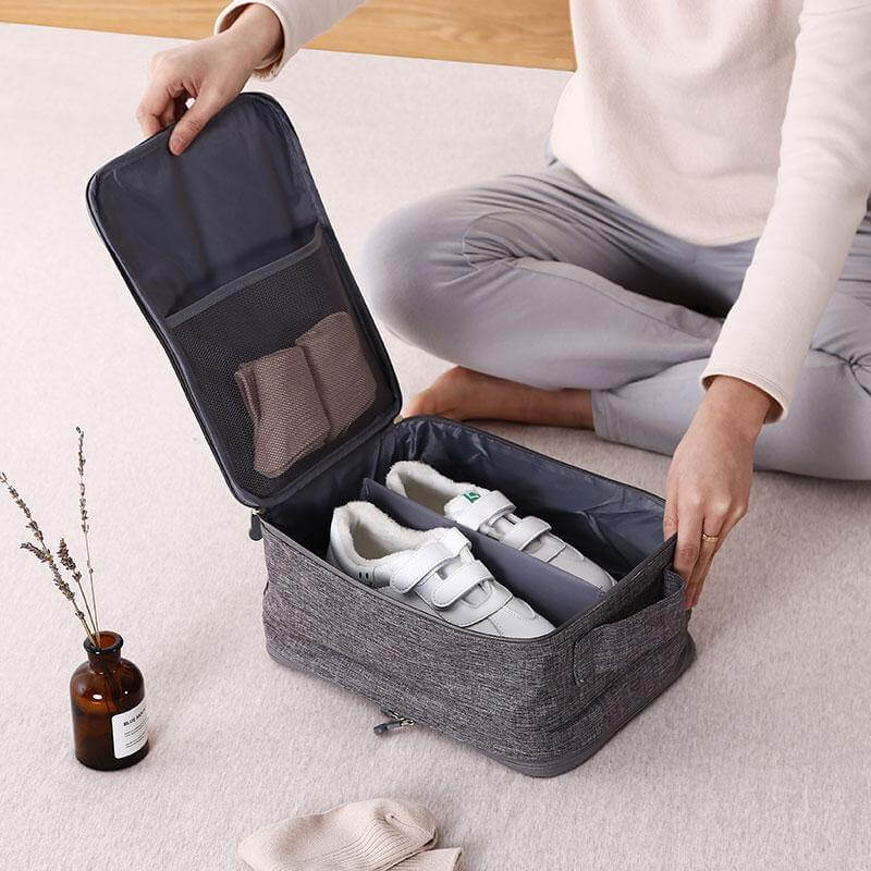 Portable Travel Shoe Clothes Storage Organizer Bag - Image 1