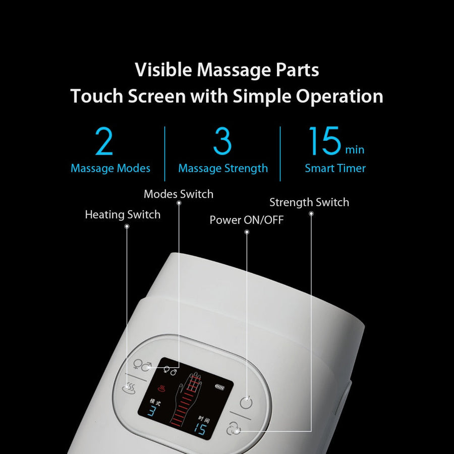 Wireless Electric Heat Compression Hand Massager - Image 5