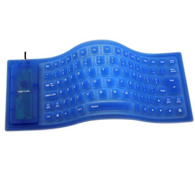 Silicone Foldable Waterproof USB Keyboard - Image 11