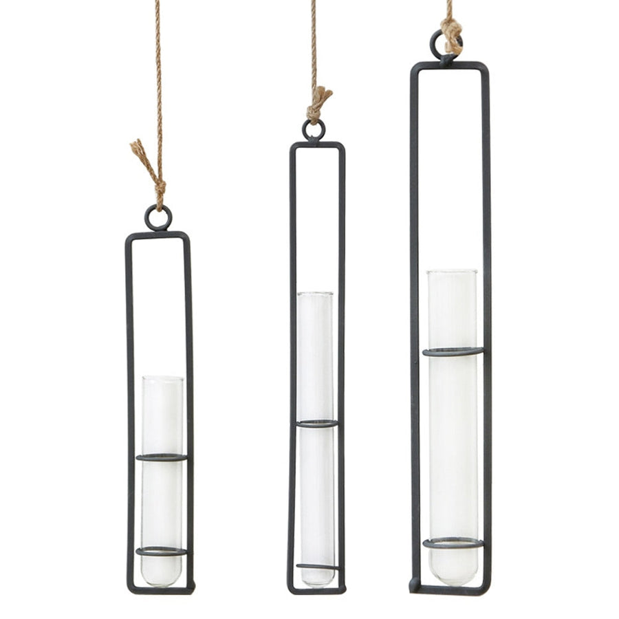 Iron Transparent Wall Hanging Flower Pot - Image 6