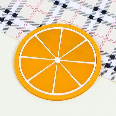 5pcs Silicon Custom Fruit Coasters - Image 2