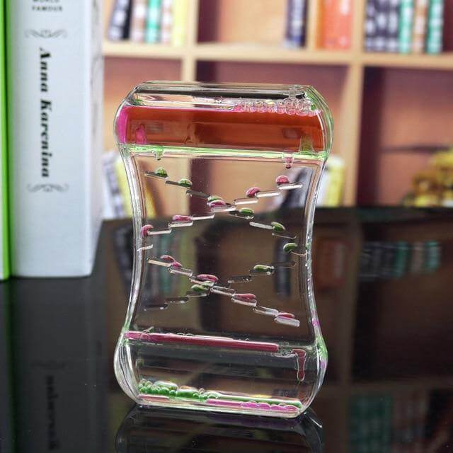 Two-color Crystal Oil Leak Hourglass - Image 1