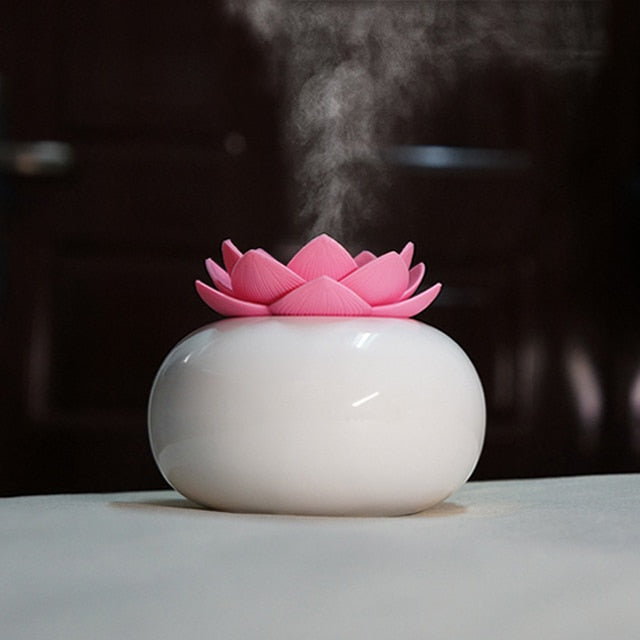 Lotus Ceramic Simplicity Aroma Humidifier - Image 8