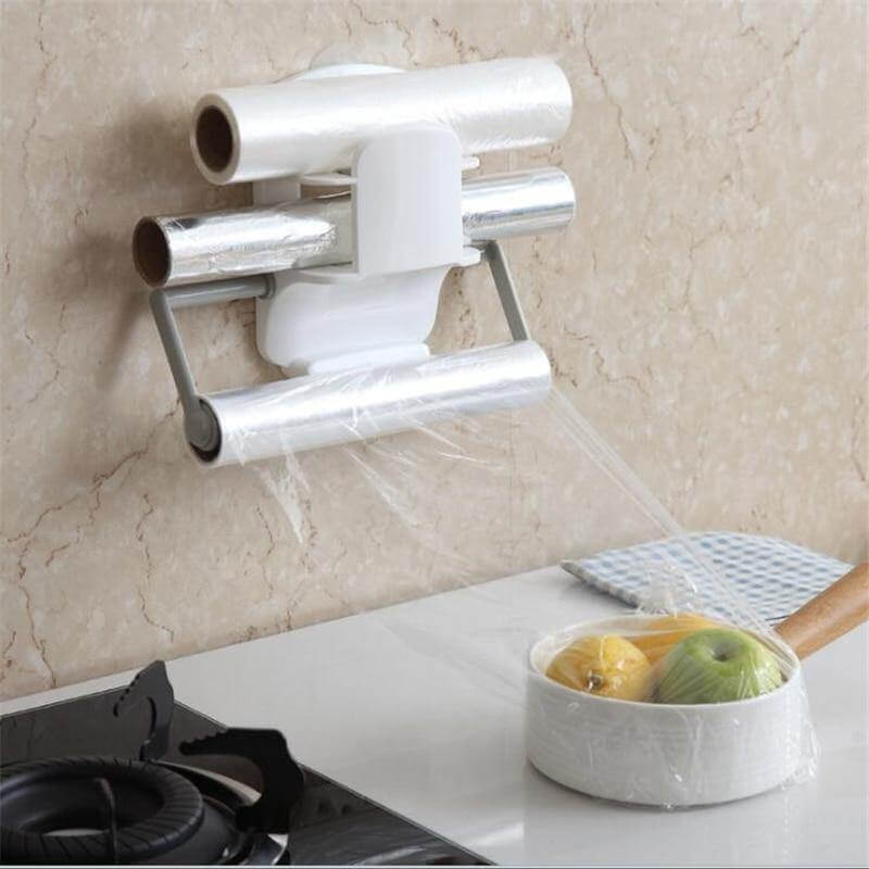 Wall Mounted Paper Film Roll Cutting Holder - Image 0