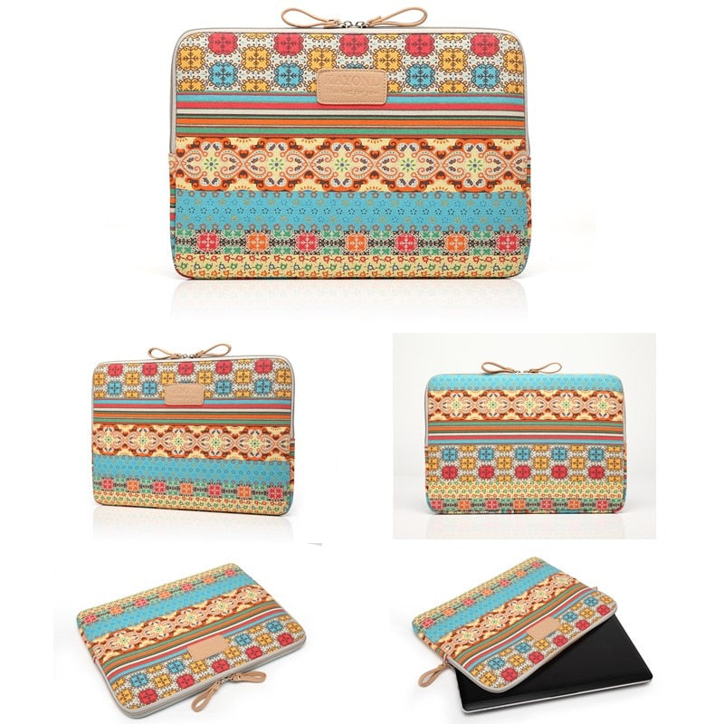 Handmade Bohemian Design Laptop Bag - Image 3