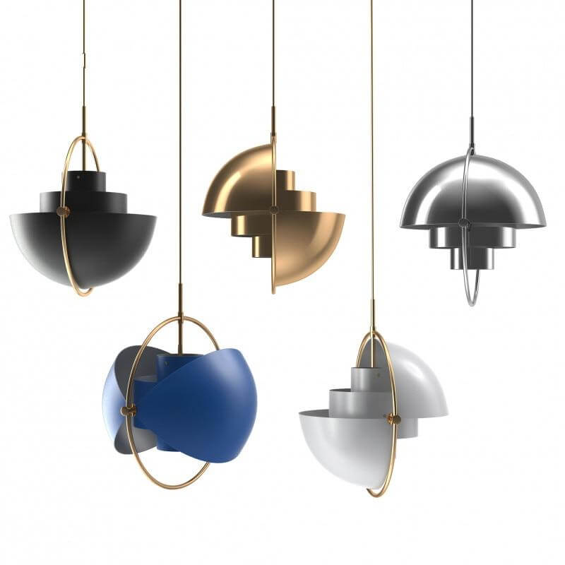 Nordic Creative Modern Ball Iron Chandelier - Image 2