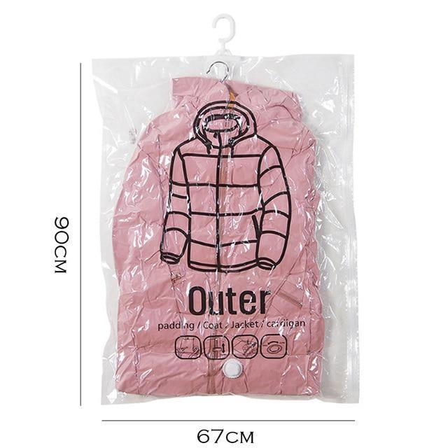 Closet Organizer Hanging Vacuum Bag - Image 5