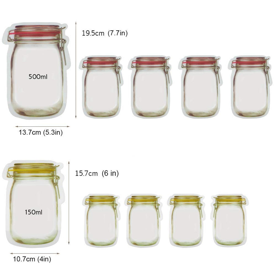 Reusable Zip Jar Bags - Image 3