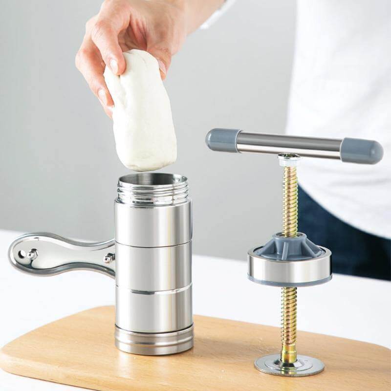 Mini Stainless Steel Manual Pasta Noodle Maker - Image 1