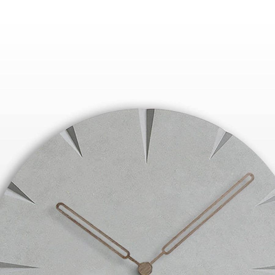 Novel Grey Life Wooden Wall Clock - Image 2
