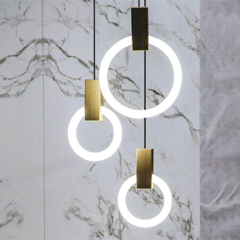 Nordic Style Ring Creative Lamp - Image 3