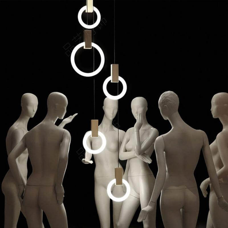 Nordic Style Ring Creative Lamp - Image 4