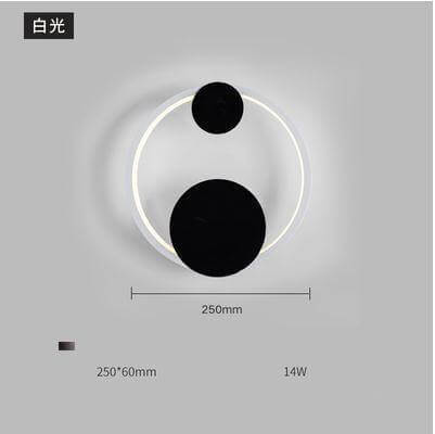 Modern Led Creative Nordic Earthly Wall Lamp - Image 11