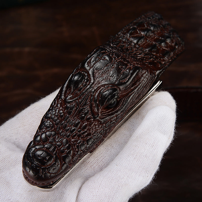 Luxo Crocodile Belt - Image 1