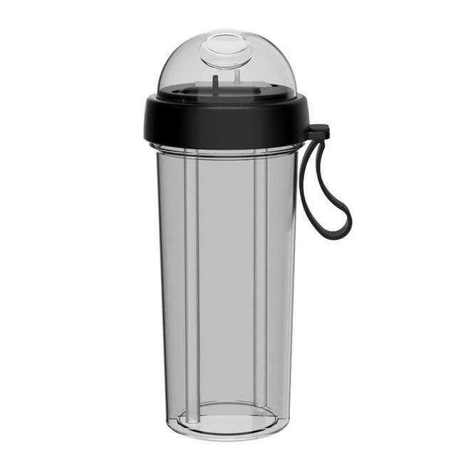 Dual Straw Separate Bottle - Image 1