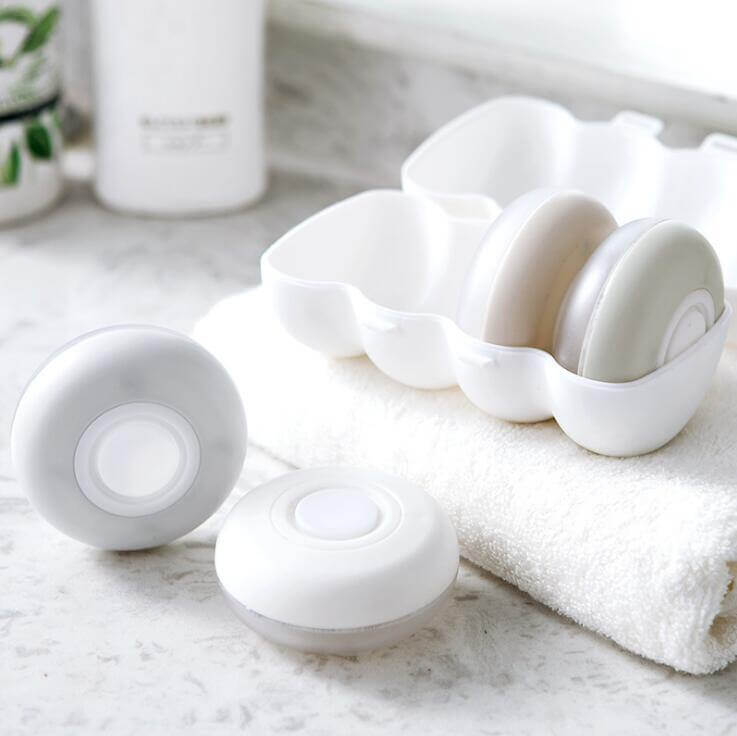 4pcs Refillable Travel Shampoo Lotion Organizer Set - Image 1