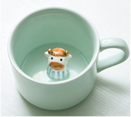3D Creative Cartoon Animal Ceramic Mugs - Image 8