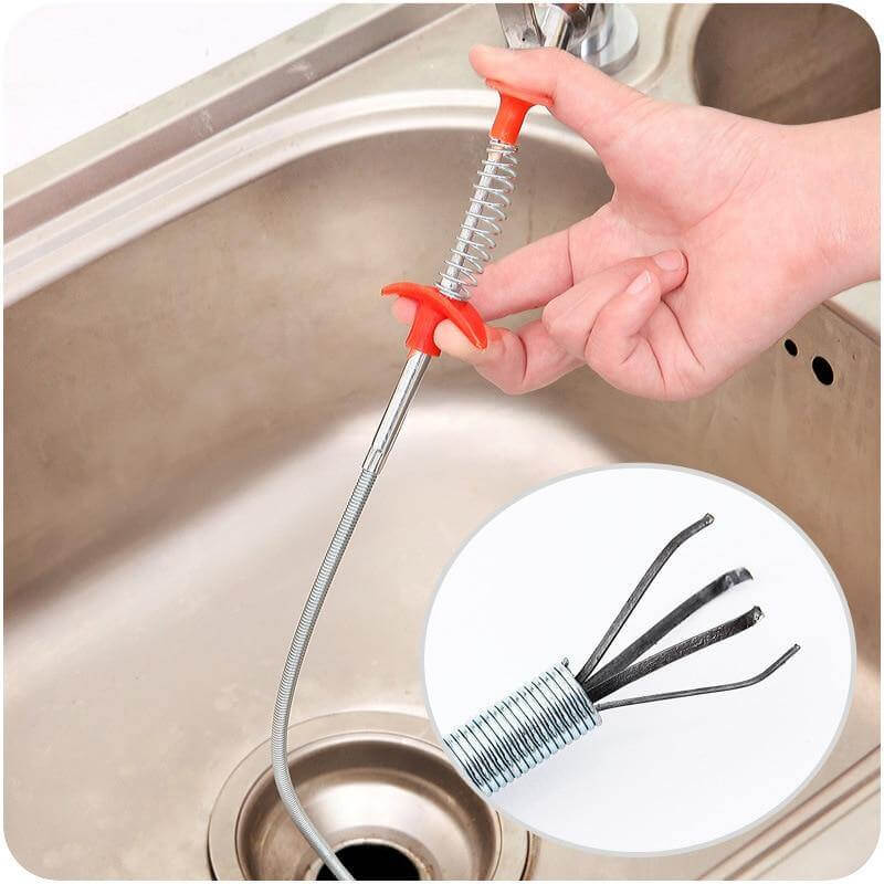 Elastic Clog Remover Drain Cleaning Stick Tool - Image 0