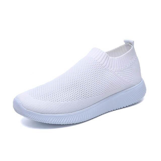 Breathable Slip on Knit Running Shoes - Image 24