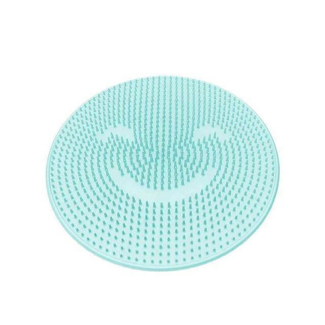 Round Silicone Bath Massage Cushion Brush - Image 2