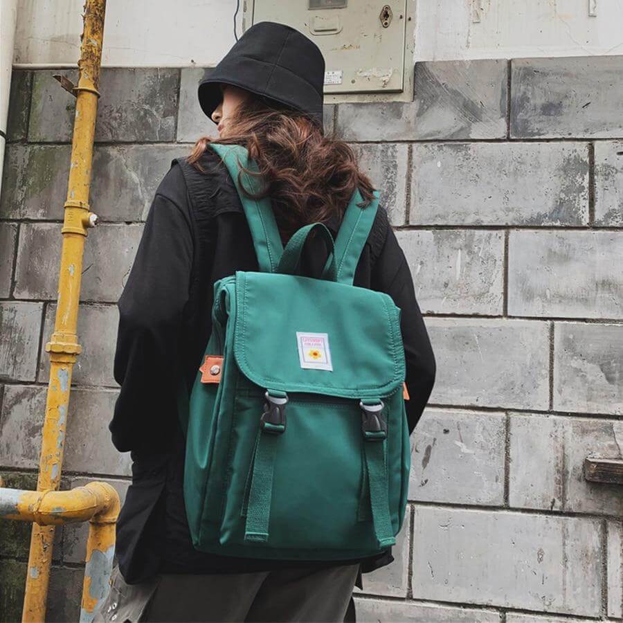 Street Style Waterproof Large Capacity Backpack - Image 3