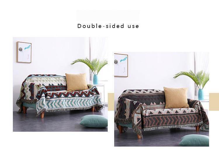 Boho StyleKnitted Blanket - Image 2