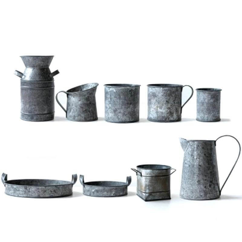 Rustic Wrought Iron Serving Set - Image 2