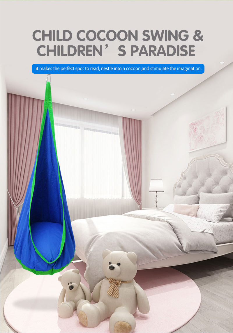 Colorful Cocoon Children Hammock - Image 2
