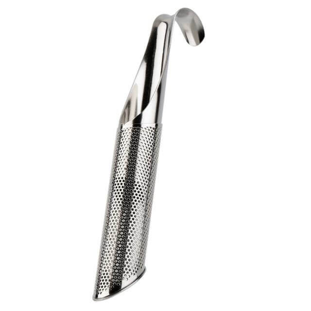 Silver Pipe Stainless Steel Tea Infuser Filter - Image 2