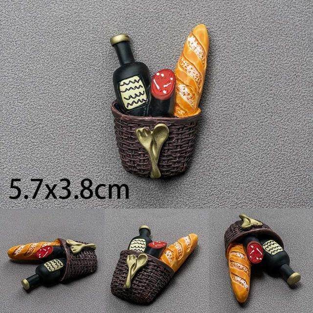3D Creative Food Magnets - Image 1