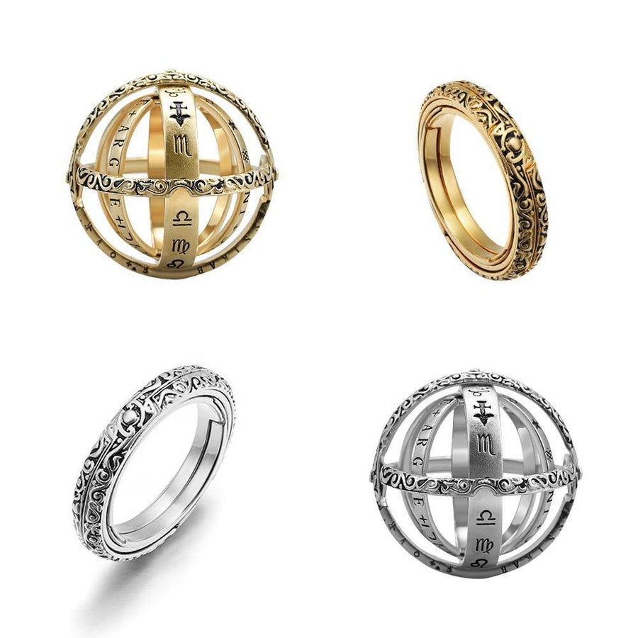 Vintage Astronomical Creative Complex Cosmic Ring - Image 2