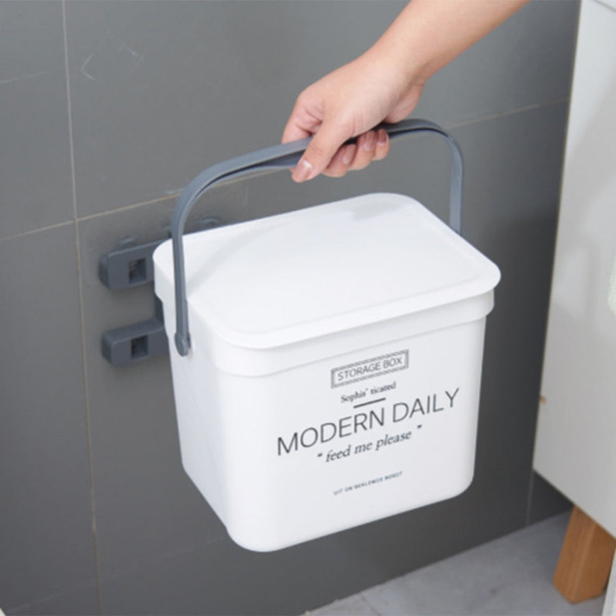 Wall-Mounted Elegant Trash Can - Image 2