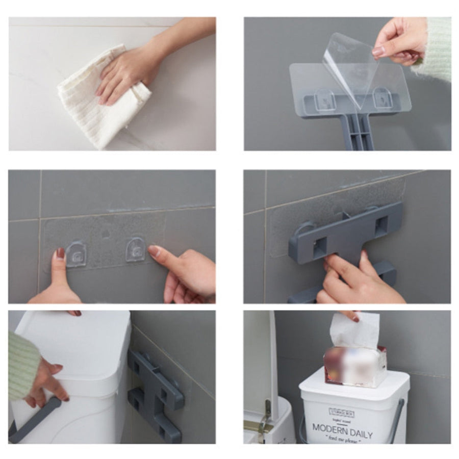 Wall-Mounted Elegant Trash Can - Image 1