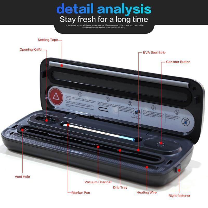 Food Vacuum Sealer Packing Machine - Image 3