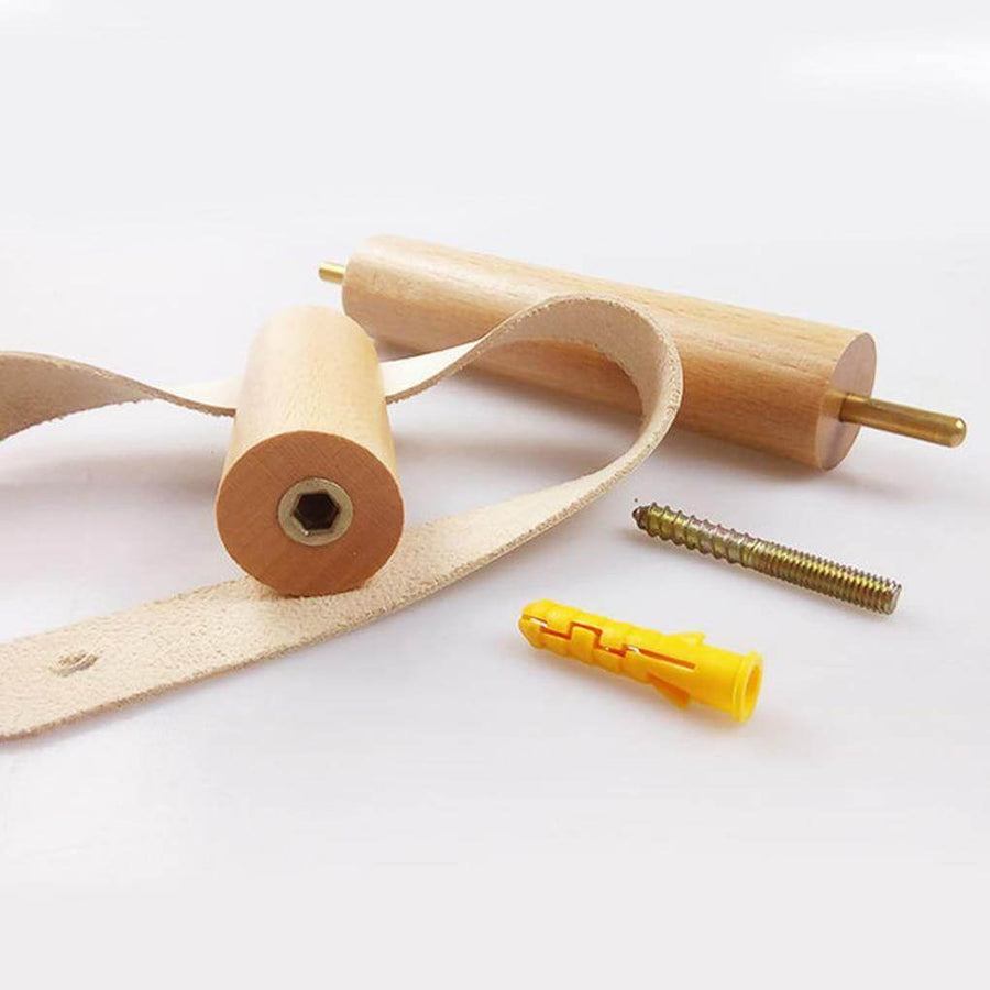Simple Wooden Rolled Toilet Paper Holder - Image 4