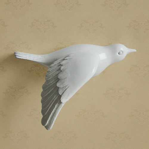Free Flying Birds Resin Wall Decor - Image 11