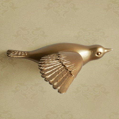 Free Flying Birds Resin Wall Decor - Image 17