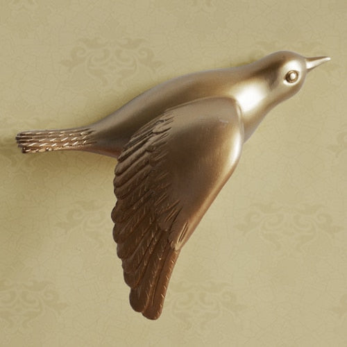 Free Flying Birds Resin Wall Decor - Image 9