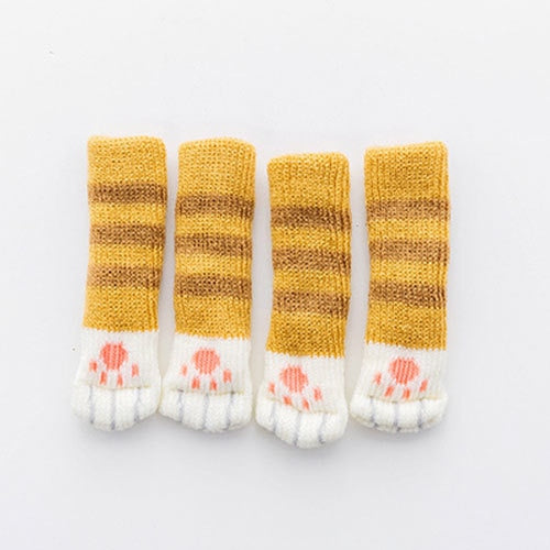 4Pcs Non-Slip Cat Paw Furniture Leg Covers - Image 1