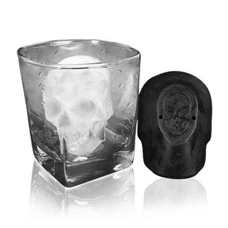 Big Skull Shape 3D Ice Cube Mold - Image 5