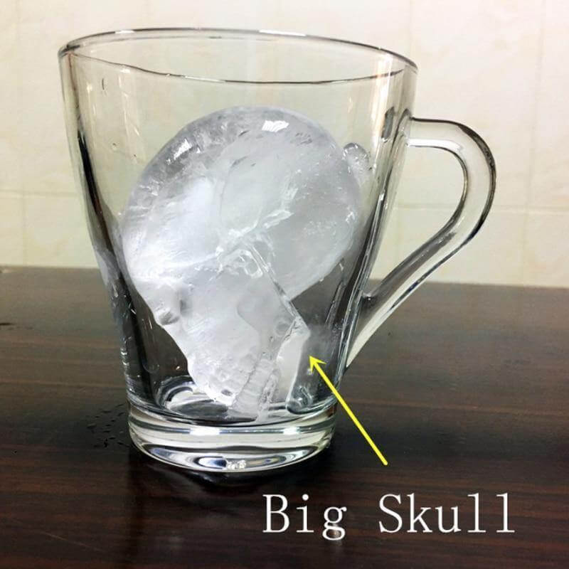 Big Skull Shape 3D Ice Cube Mold - Image 6