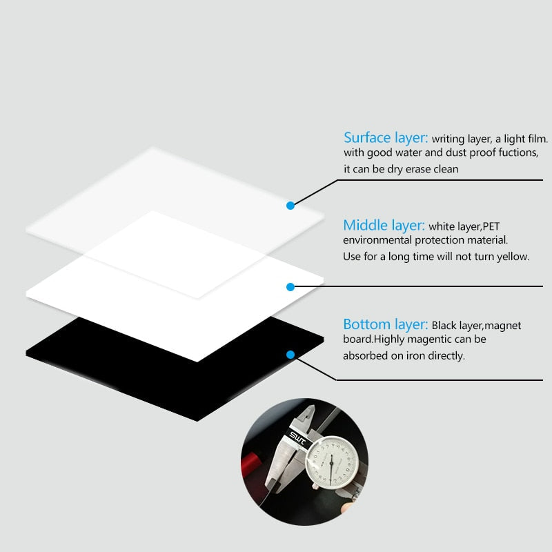 Magnetic Refrigerator Whiteboard - Image 3