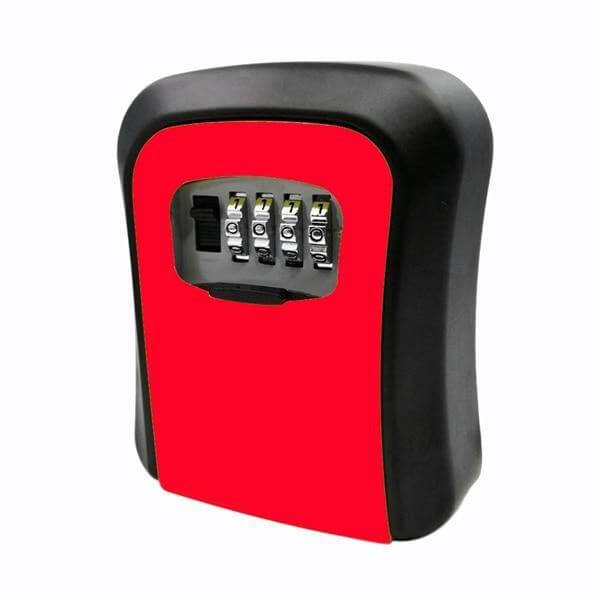Weatherproof 4-Digit Combination Key Storage Lock Box - Image 9