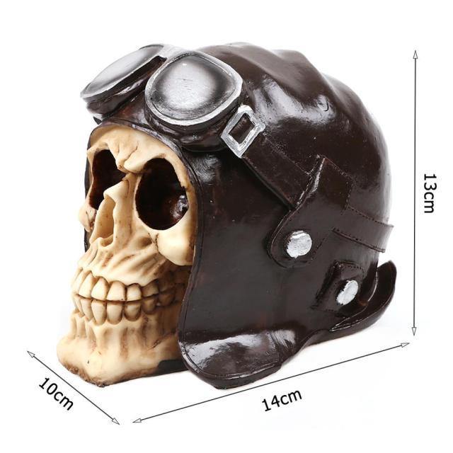 Skull Resin Skeleton Army Figurine Halloween Decoration - Image 29