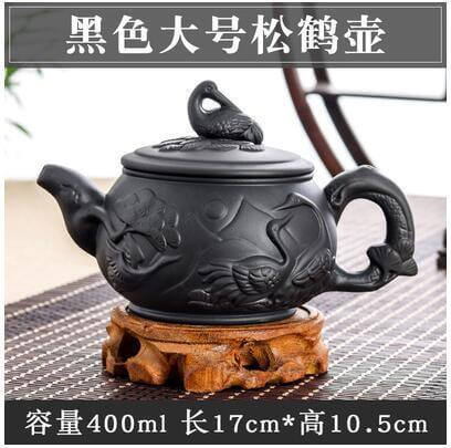 Handmade Large Capacity Chinese Herbal Teapot - Image 19