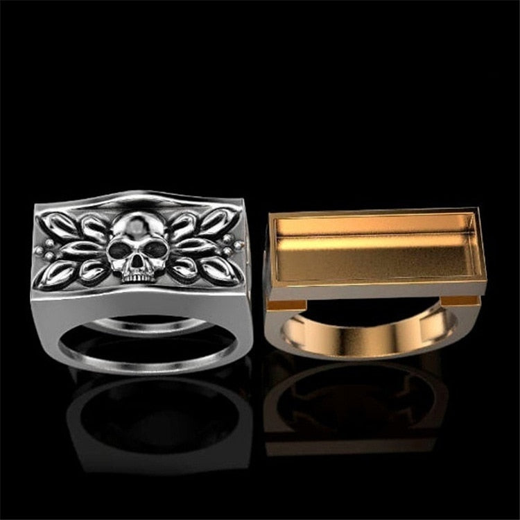 Men's Fashion Steampunk Skull Ring - Image 3