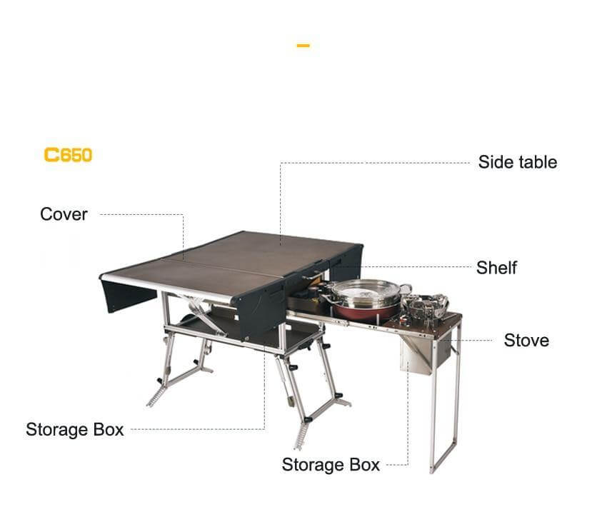 Outdoor Foldable Mobile Kitchen - Image 16