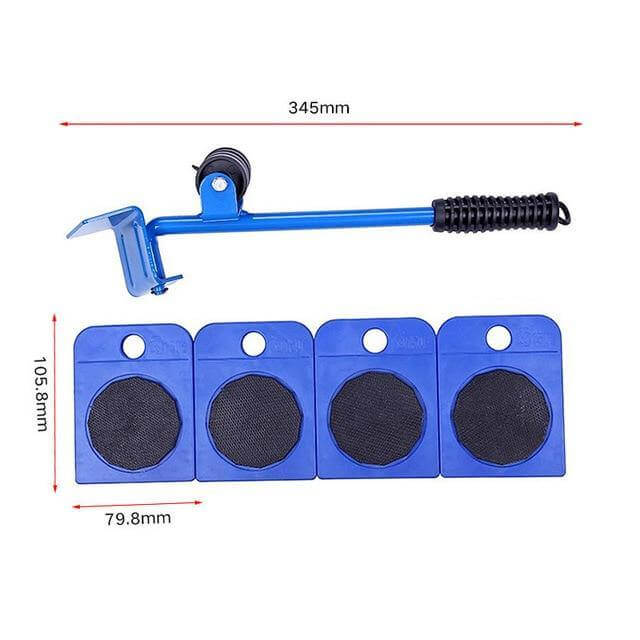 5PC Furniture Lifter Mover Tool - Image 9