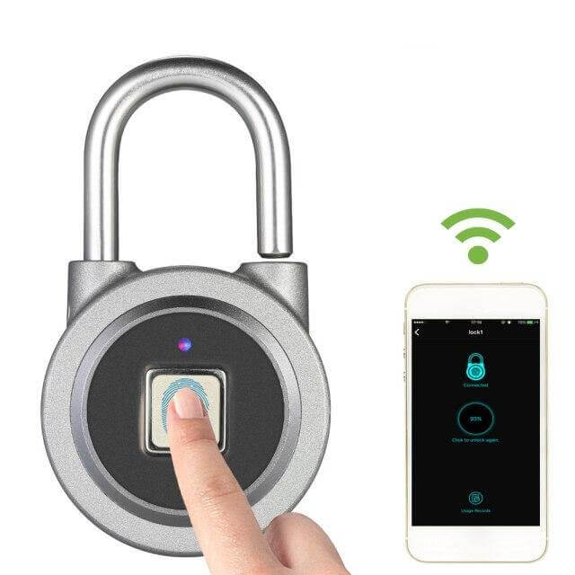 Smart Anti-theft Fingerprint Keyless Padlock - Image 3